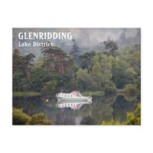 Glenridding, Lake District, Cumbria, Barco no Lago