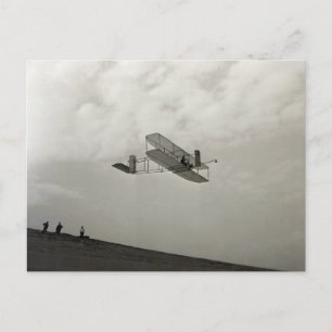 Cartão Postal Glider Test Flight Aviation Wright Brothers