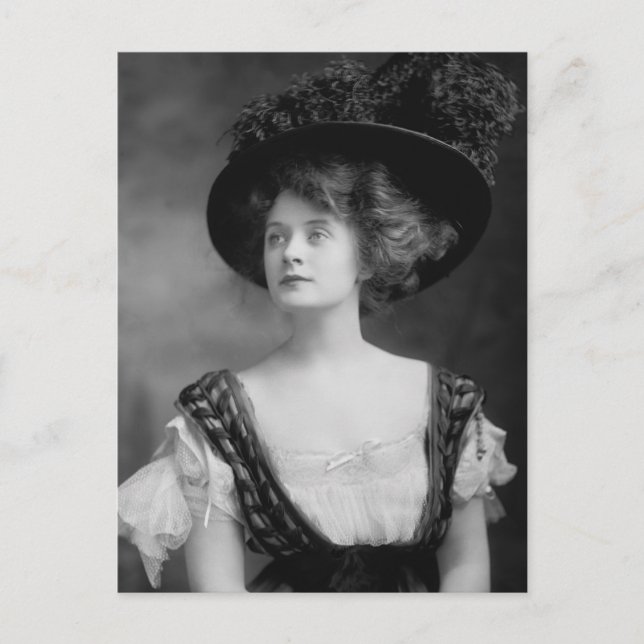 Cartão Postal Glinda, a Bruxa Boa, começo dos anos 1900 (Frente)