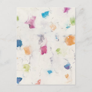 Cartão Postal Glitterati I Abstrato Impressão Mike Schick