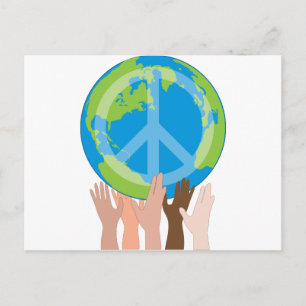 Cartão Postal Globo e Mãos