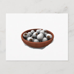 Cartão Postal globo ocular