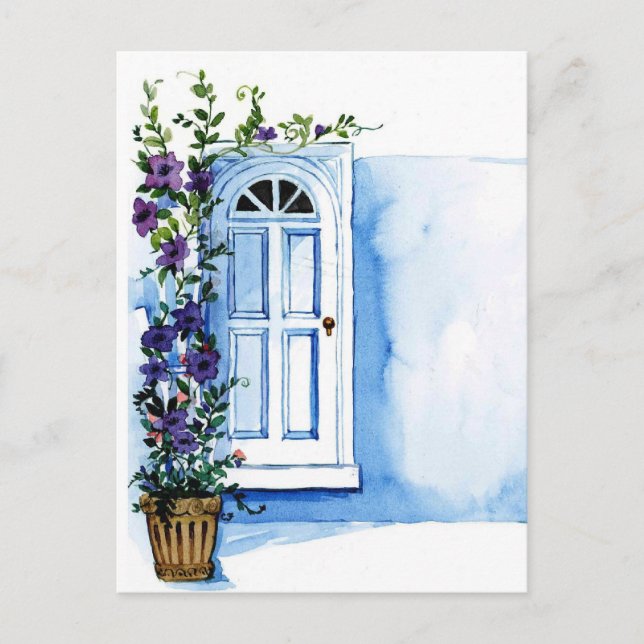 Cartão Postal glória-da-manhã (Frente)