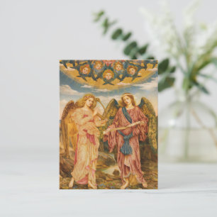 Cartão Postal Gloria in Excelsis (1893) por Evelyn De Morgan