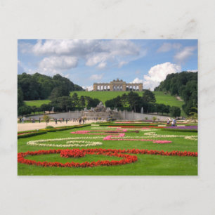 Cartão Postal Gloriette In Schönbrunn Viena Áustria