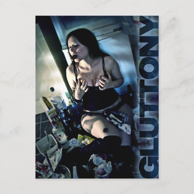 Cartão Postal Gluttony (Frente)