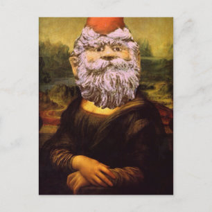 Cartão Postal Gnome-A-Lisa