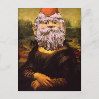 Cartão Postal Gnome-A-Lisa