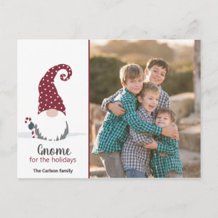 Cartão Postal Gnome para o design de Tomta Escandinavo das Féria