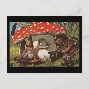 Cartão Postal Gnomos