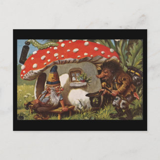Cartão Postal Gnomos