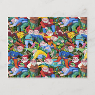Cartão Postal Gnomos