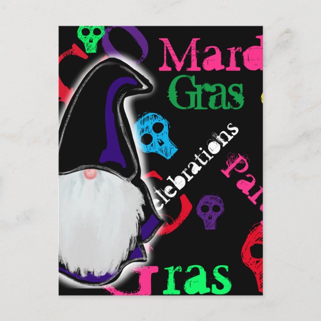 CARTÃO POSTAL GNOMOS (Frente)