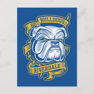 Cartão Postal Go Bulls - Riverdale Mascot Banner