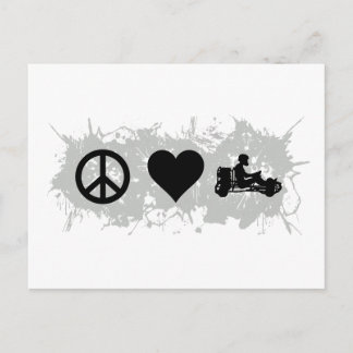 Cartão Postal Go kart