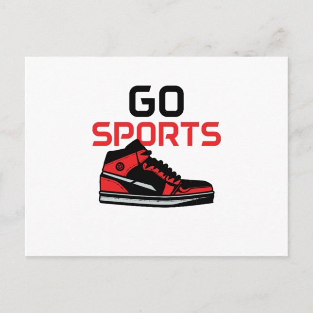 Cartão Postal Go Sports (Frente)