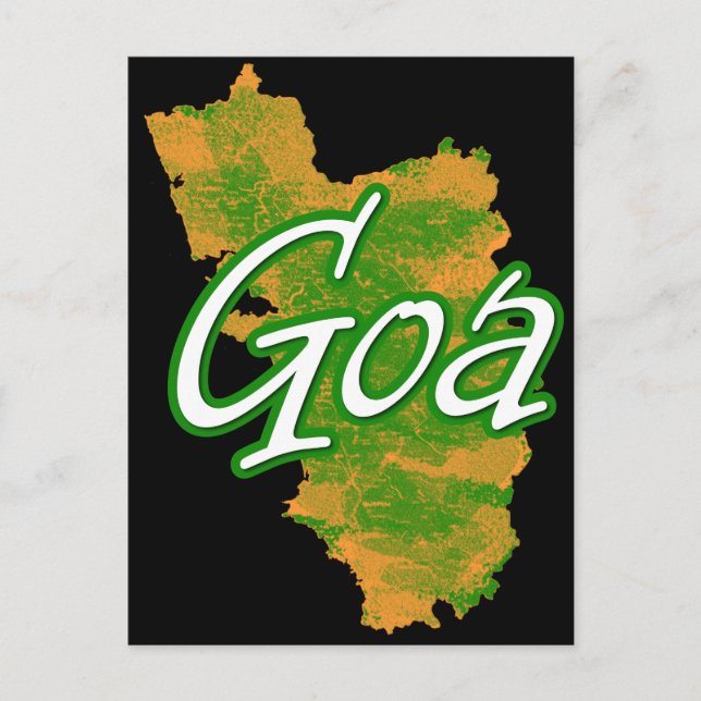 Cartão Postal Goa (Frente)