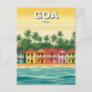 Cartão Postal Goa Índia
