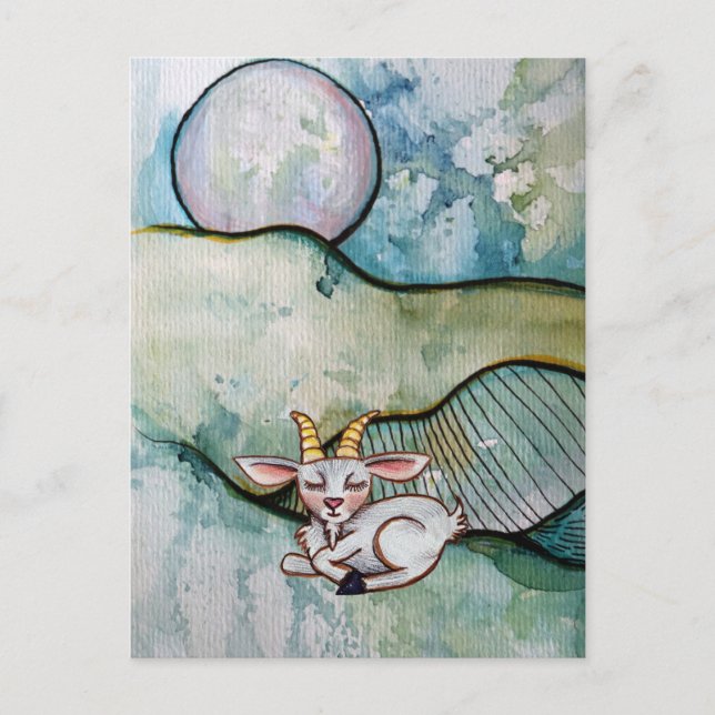 Cartão Postal Goat                                               (Frente)