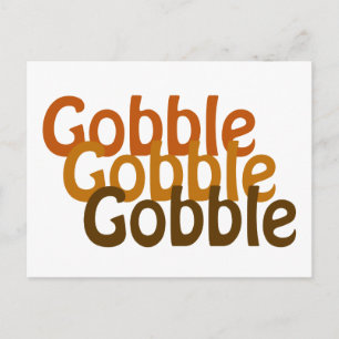 Cartão Postal Gobble Turquia