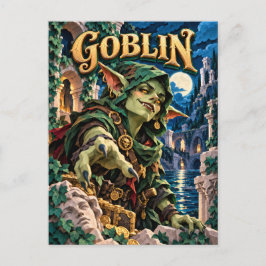 Cartão Postal Goblin, Monstro de Corte de Papel