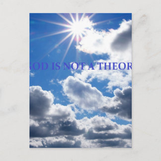 CARTÃO POSTAL GOD