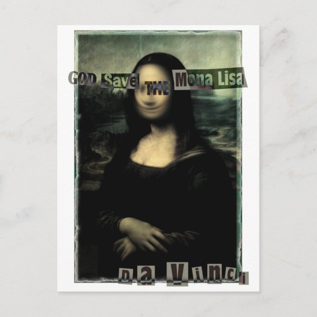 CARTÃO POSTAL GOD_SAVE_THE_MONA_LISA (Frente)