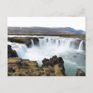 Cartão Postal Godafoss, Islândia