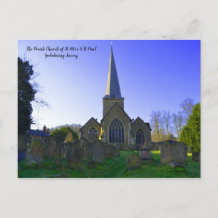 Cartão Postal Godalming Church Of England Midday