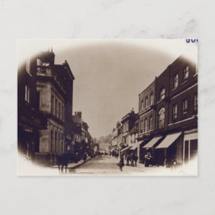 Cartão Postal Godalming High Street, Surrey, c.1900