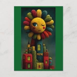 Cartão Postal GoddessAIArt