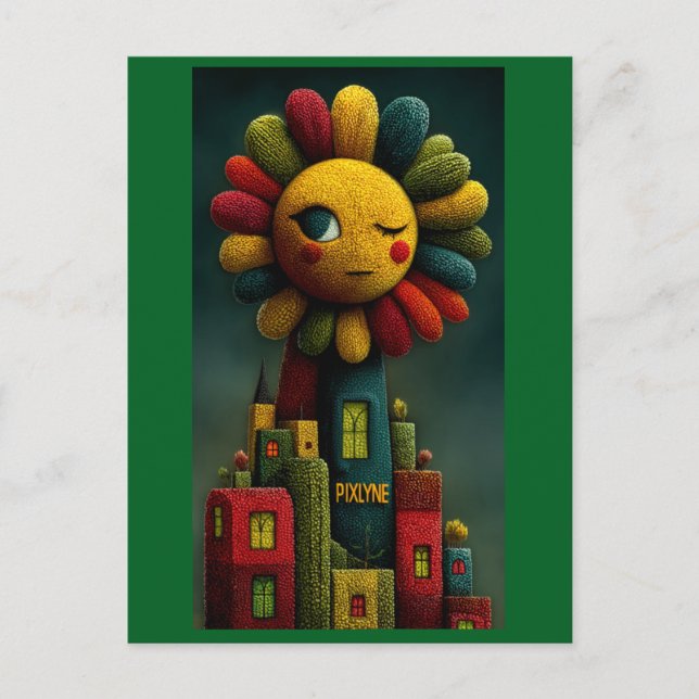 Cartão Postal GoddessAIArt Post Card (Frente)