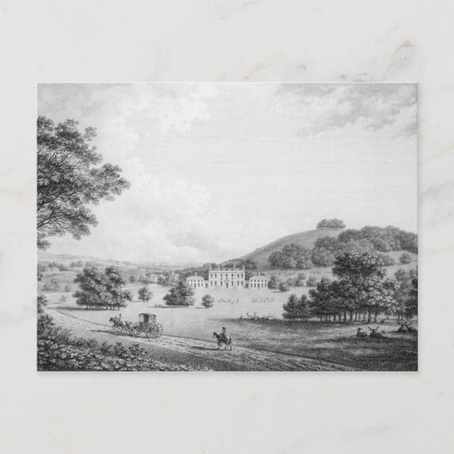 Cartão Postal Godmersham Kent Park (Frente)