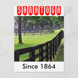 Cartão Postal Godolphin & Darley Stables em Saratoga