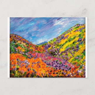 Cartão Postal Gods Paintbox