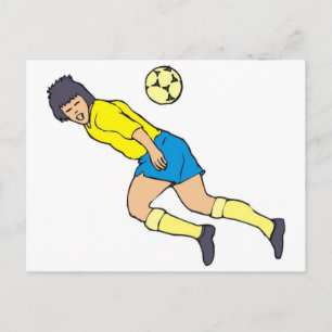 Cartão Postal Gol de Futebol