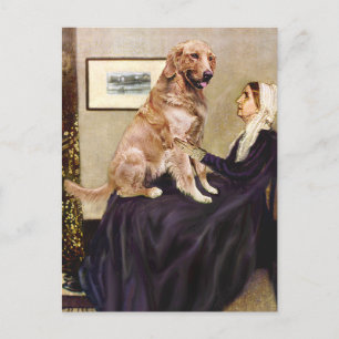 Cartão Postal Golden Retriever 1 - A Mãe de Whistler