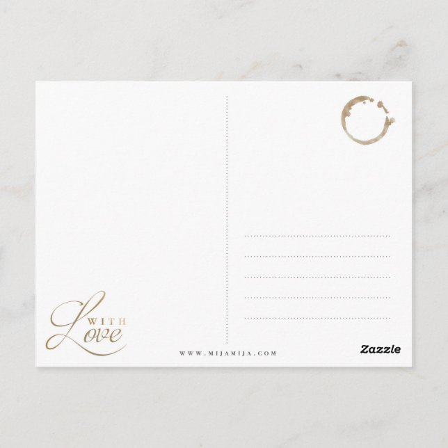 Cartão Postal GOLDENE WELTKARTE GLOBUS Postkarte (Verso)