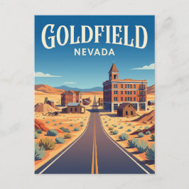 Cartão Postal Goldfield EUA