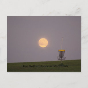 Cartão Postal Golf de Disco