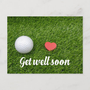 Cartão Postal Golf, em breve, jogue golfe