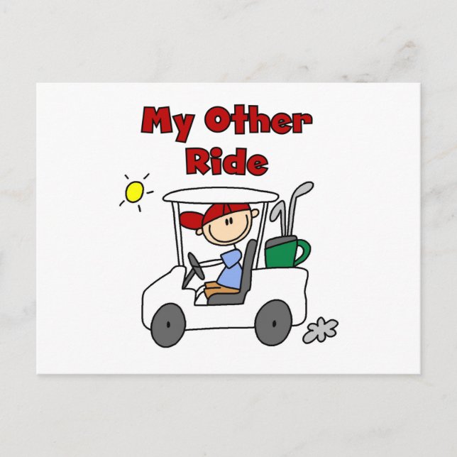 Cartão Postal Golf, Minha Outra Corrida (Frente)