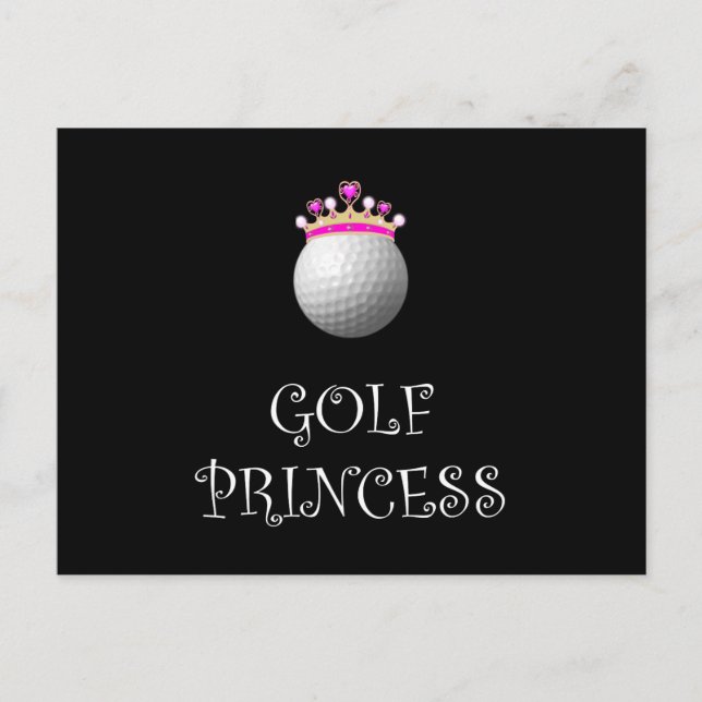 Cartão Postal Golf Princess (Frente)