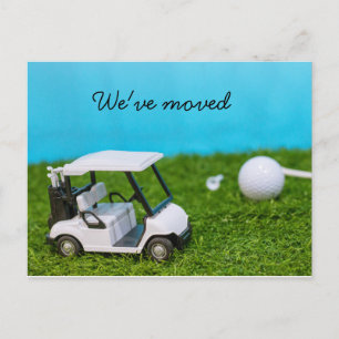 Cartão Postal Golfe, mudamos de casa