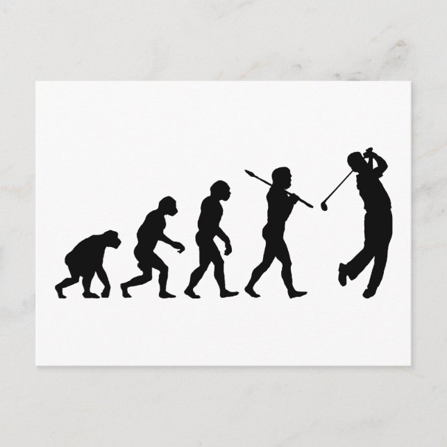Cartão Postal Golfer (Frente)