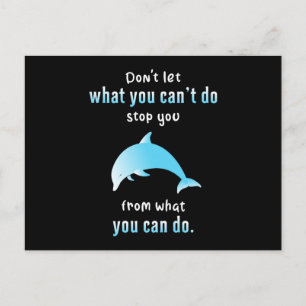 Cartão Postal Golfinho Golfinhos Peixes Animal Oceano Ideia de P