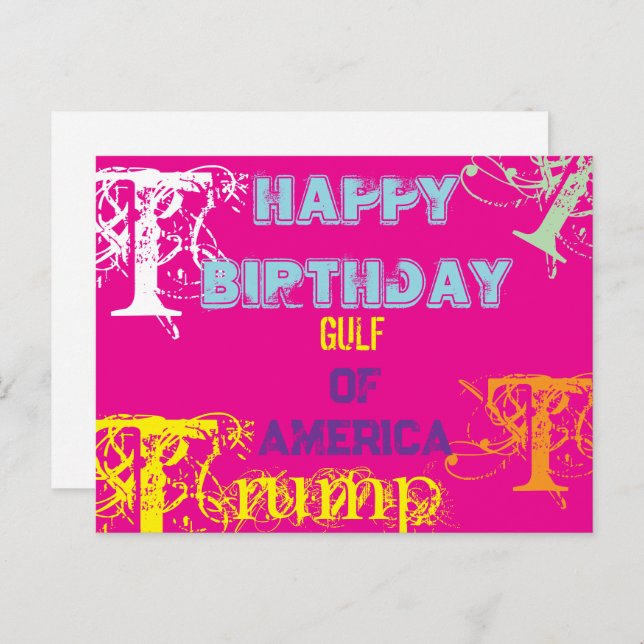 CARTÃO POSTAL GOLFO DA AMÉRICA (Frente/Verso)