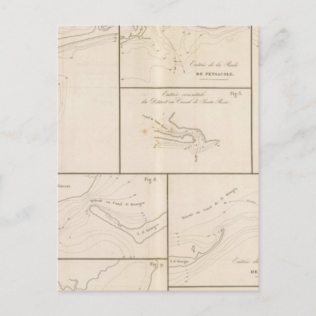 Cartão Postal Golfo do México (Frente)