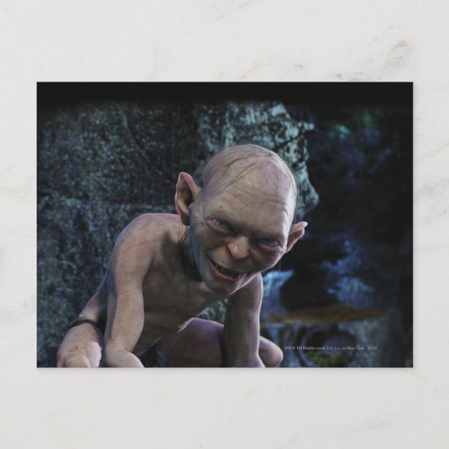 Cartão Postal GOLLUM™ com Sorriso (Frente)