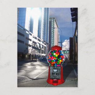 Cartão Postal Goma de bolhas